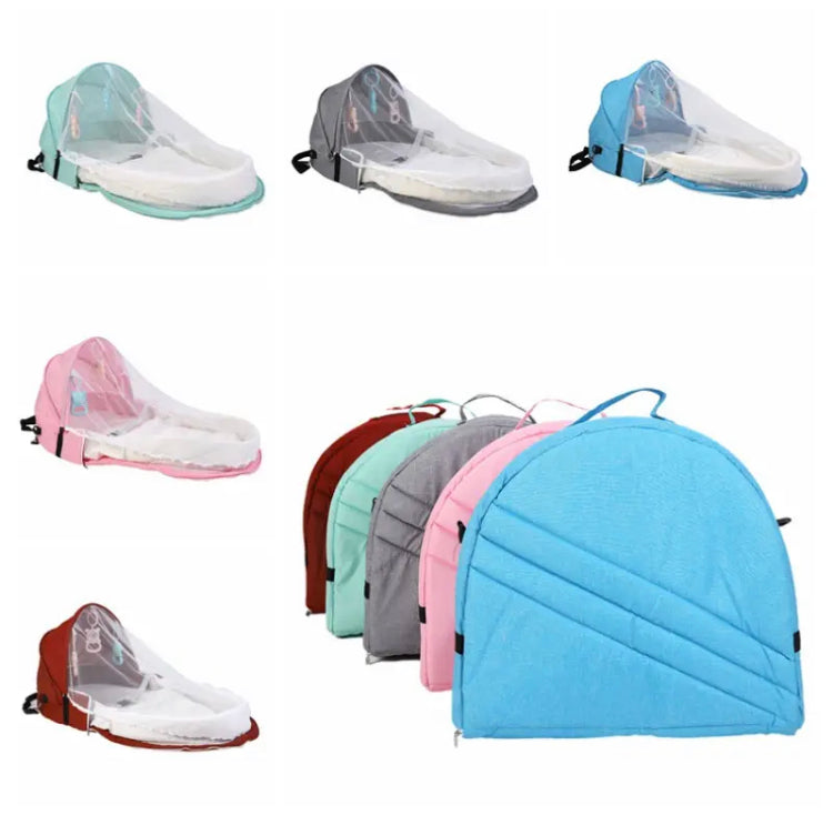 Portable Newborn Baby Bed, Folding Anti-Stress Crib Middle Bed Baby Bassinet, Baby Mosquito Net Travel Bed Portable Newborn Baby Bed, Folding Anti-Stress Crib Middle Bed Baby Bassinet, Baby Mosquito Net Travel Bed